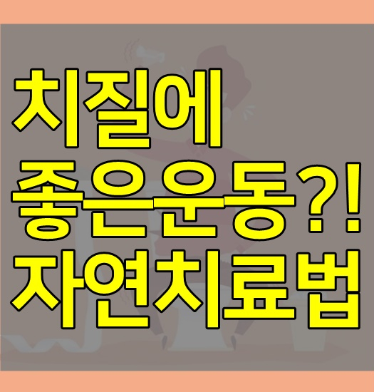  치질에 좋은 운동 으로 수술없이 치핵자연치료 (리얼후기)