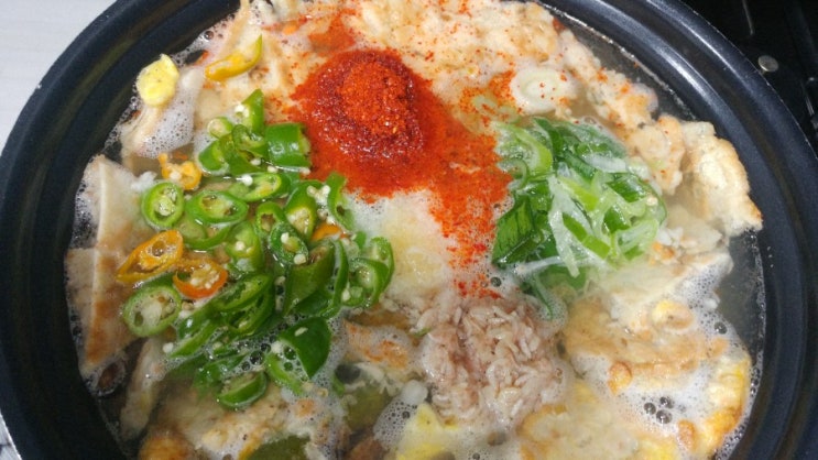  칼칼하고 시원한 백종원 전찌개 명절음식 단골메뉴
