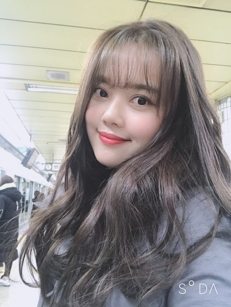  애쉬카키 브라운염색으로 붉은기를 잡자~!