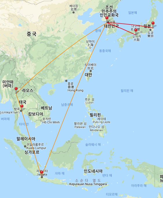  2018년 여행 결산