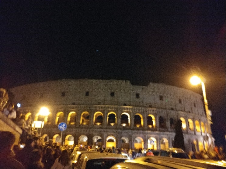  2019 in ROME Colosseo 콜로세움에서 새해 카운트다운