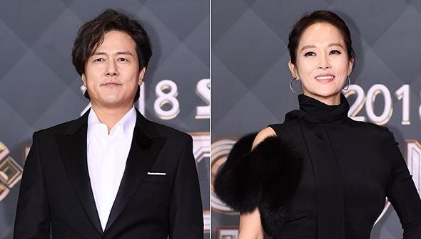 [2018 SBS 연기대상]'키스 먼저 할까요?' 감우성·김선아, 공동 수상