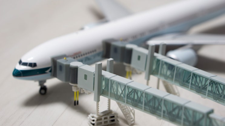  1:200 JC wings Airport Boarding Gate Airport Passenger Bridge LH2090 보딩게이트 브릿지 탑승교 악세사리