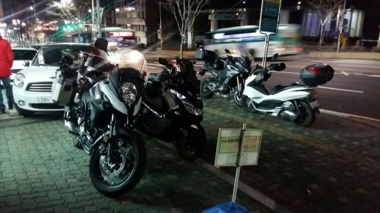  2019년 1월 1일 새해 첫 바이크 라이딩 (구리한강공원에서 일출보기)