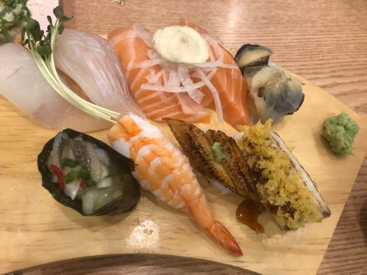 수유역 데이트 아리스시 초밥 맛있어요~