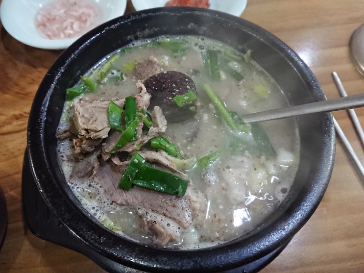  광명 광명동/새마을시장 '남도토종순대국' 순대국