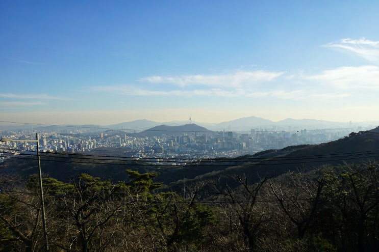  서울 종로구 평창동 북악산 팔각정