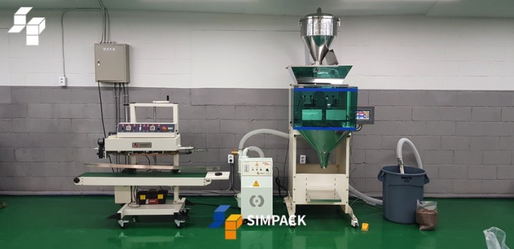  2019 자동계량기 로드셀  -  심팩포장기계