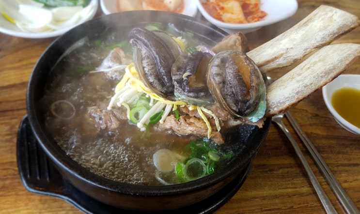  서귀포 해장국: 대풍옥, 전복왕갈비탕으로 든든하게 아침식사하고 제주여행 시작하기!