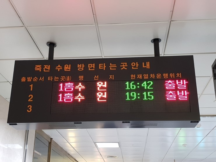  분당선 청량리역 연장 첫 날의 청량리역 모습들