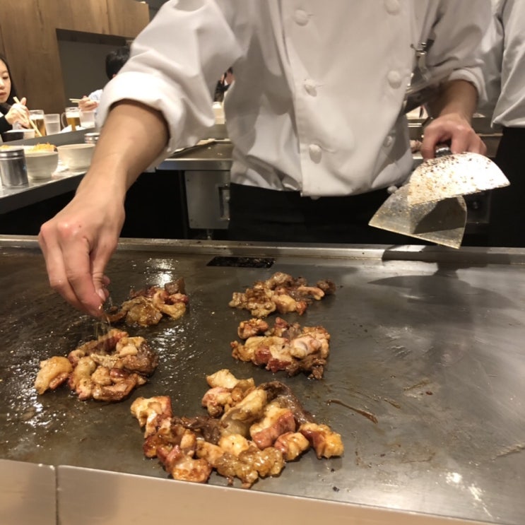  [후쿠오카/하카타] 철판 곱창구이&부채살 존맛탱 하카타 맛집, 텐진호르몬_듀베리수정