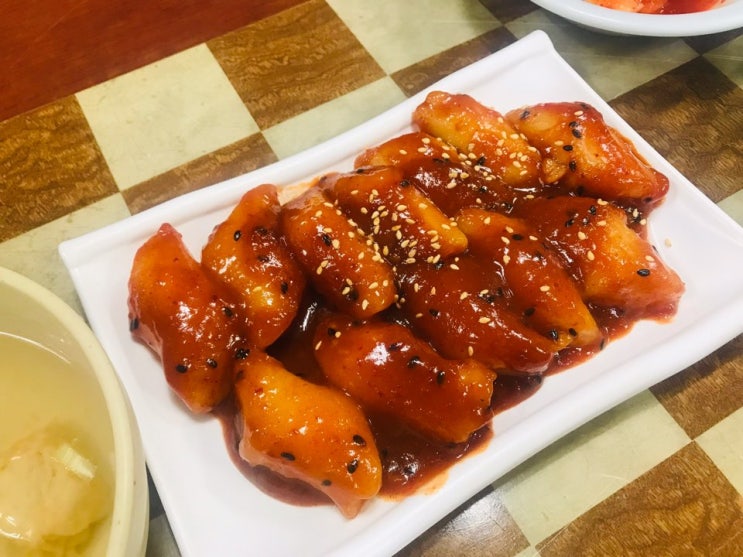  광주 양동시장 하나분식 떡볶이 국밥 맛집