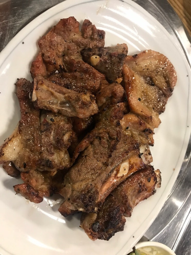  국제시장 맛집 산수갑산 숯불돼지갈비 완전 추천