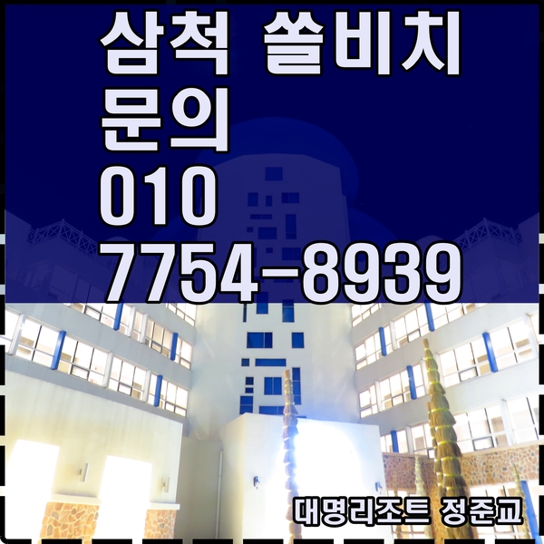  삼척 쏠비치 리조트에서 Happy New Year!