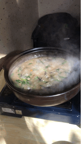  표고버섯 오리백숙이 일품인 불암산수가든 !