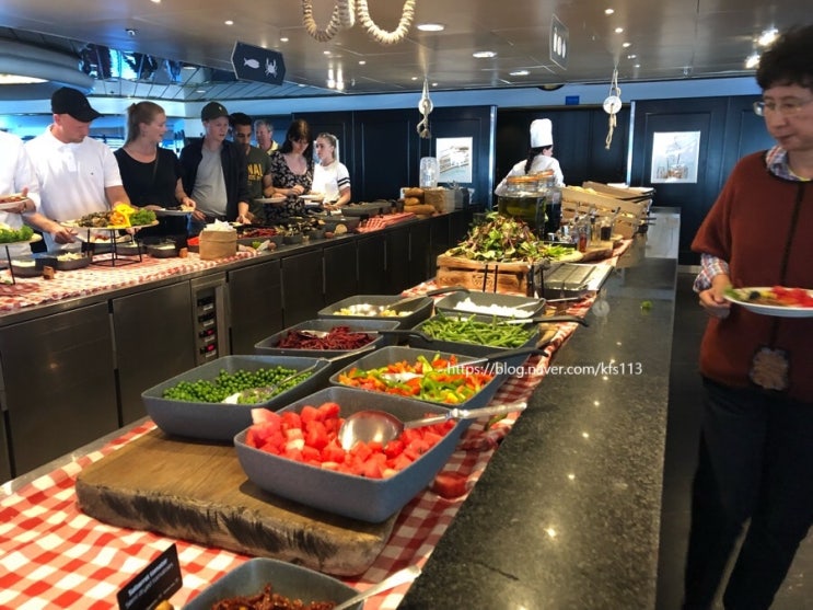 [코펜하겐에서 오슬로] DFDS Seaways 오버나잇크루즈 탑승 후기 -뷔페, 면세점쇼핑