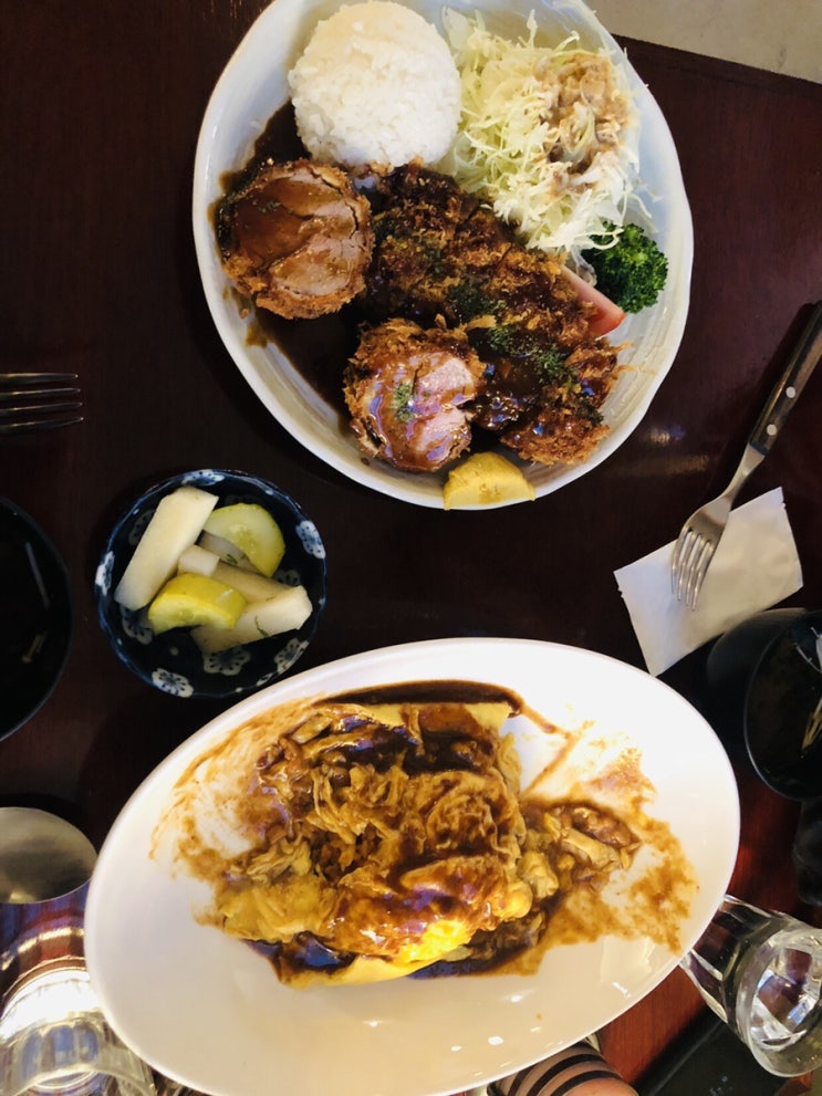  망원 카페나하/ 오무라이스 맛집٩(๑ʚ๑)۶