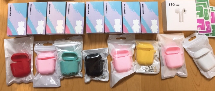 타오바오 직구 / 배대지 직싸 : 스타벅스 에코백, 차이팟(i10 TWS), 베어리키링 에어팟 케이스 구입 타오바오 직구 / 배대지 직싸 : 스타벅스 에코백, 차이팟(i10 TWS), 베어리키링 에어팟 케이스 구입