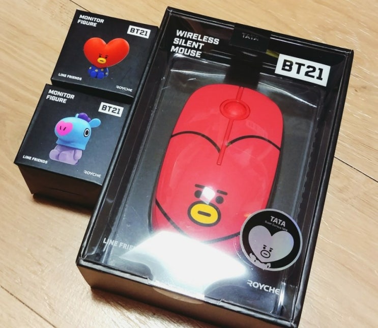 BT21 타타 마우스 구매 후기 : 무선무소음 BT21 타타 마우스 구매 후기 : 무선무소음