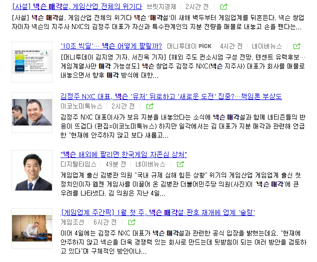  사이다 번외. 넥슨 매각, 그리고 향후의 던파에 대하여