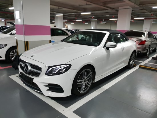  카보다-벤츠 E클래스 E220d 카브리올레 정비사동행 출장신차검수