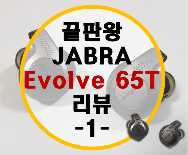 JABRA Evolve 65T 무선 블루투스 이어폰 자브라 이볼브 끝판왕 리뷰 -개봉기-