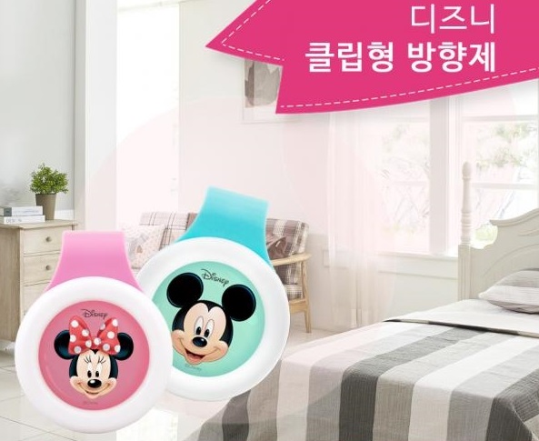  디즈니 클립형 자동차방향제 판촉사은품