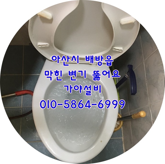  아산시 배방읍 세출리 호서대학교캠퍼스근처 원룸 변기막힘 변기역류 변기물이잘안내려가요