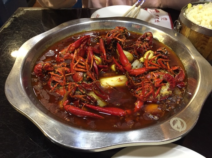 [D+125 동북사범대 일상] 장춘 꾸이린루 마라롱샤, 마라롱샤 맛집，麻辣龙虾