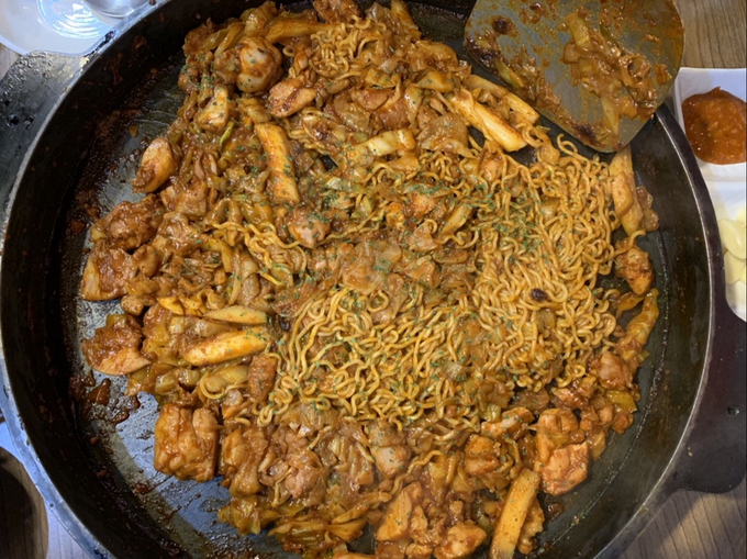  울산 성남동 #산갈래 닭갈비