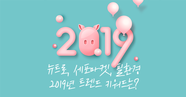  세포 마켓, 必 환경, 뉴트로(New-tro)…. 어쩌면 나만 몰랐던 2019 황금돼지해 트렌드 키워드