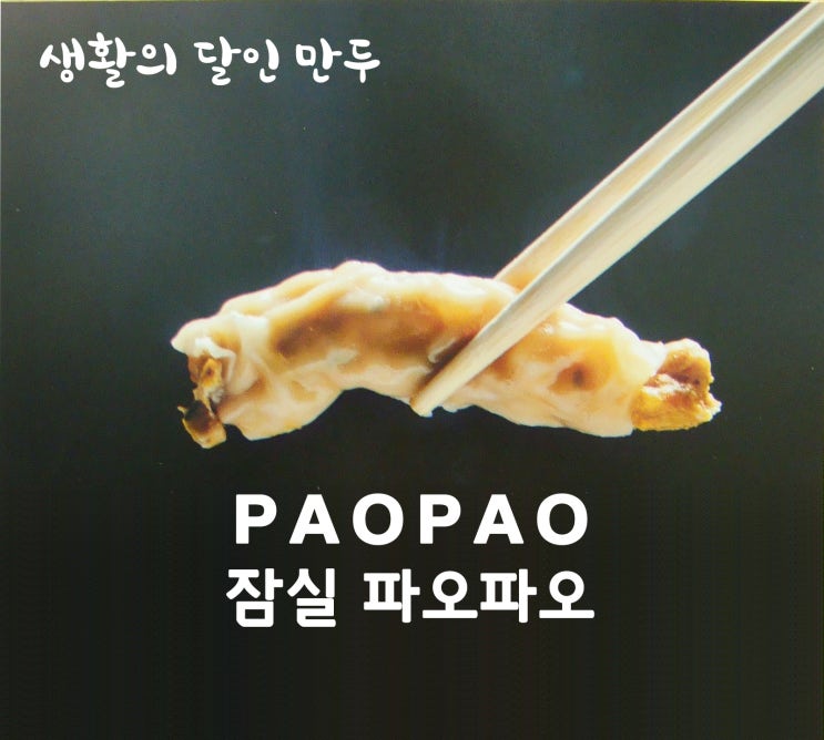 [잠실새내역 맛집] 생활의달인 만두 맛집 파오파오