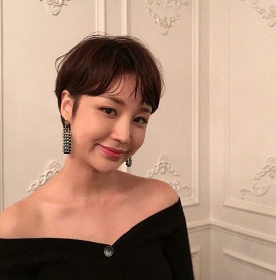하나뿐인내편 윤진이머리/의정부미용실/의정부 파란헤어/윤진이 숏컷/윤진이 패션