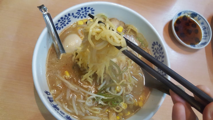  아지노 토케에다이 라멘 핫사무점 味の時計台発寒店  [삿포로,홋카이도,일본]