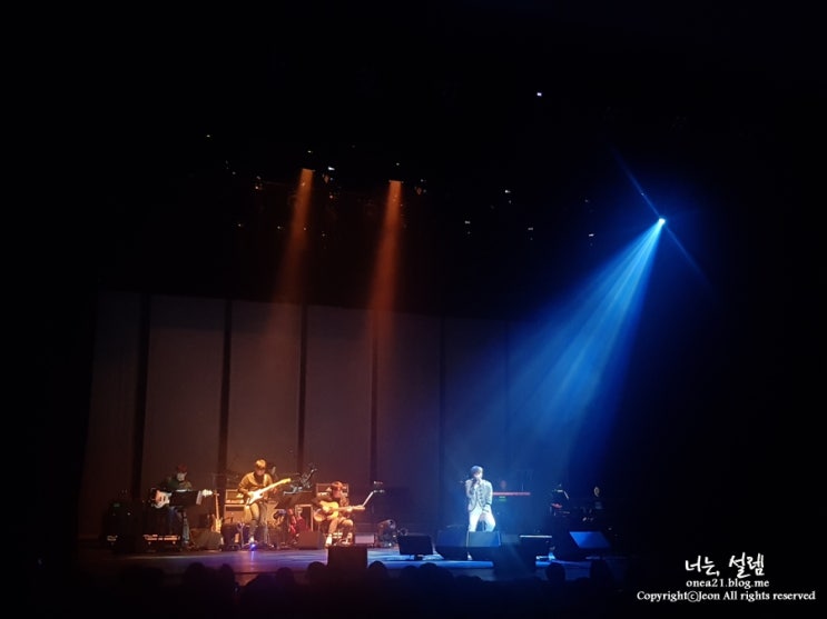  정동하 대전 콘서트:) 우송예술회관에서 가창력 폭발