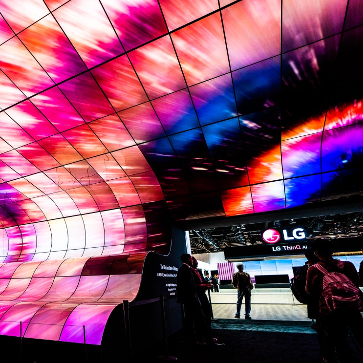  [CES 2019] 세계 최초 롤러블 OLED, LG 8K OLED TV 후기