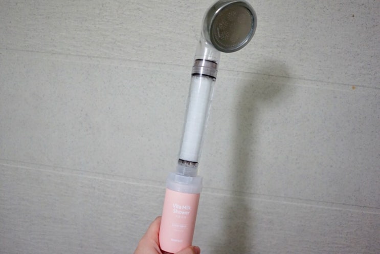  [바디럽 퓨어썸 샤워기/바디럽 비밀샤워 필터] 샤워기 필터 너무 좋아요!! 1년 사용후기!