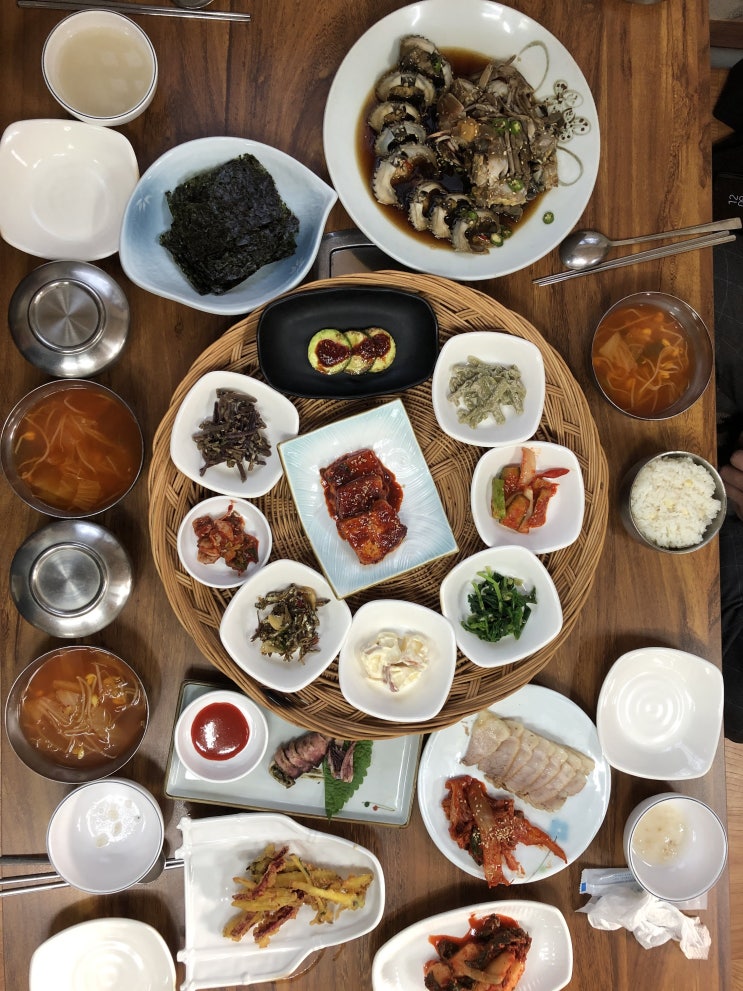  안중맛집 포승맛집 안채남도식당 간장게장정식 고향의맛 정갈한 한정식