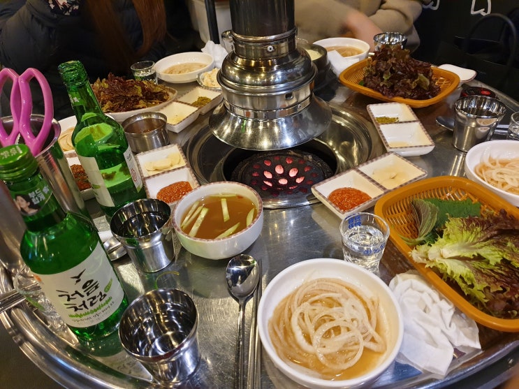  나는 아직 18년 포스팅.. 이지만 즐겁다! 한대앞역 맛집 제주도새기 생파 겸 망년회