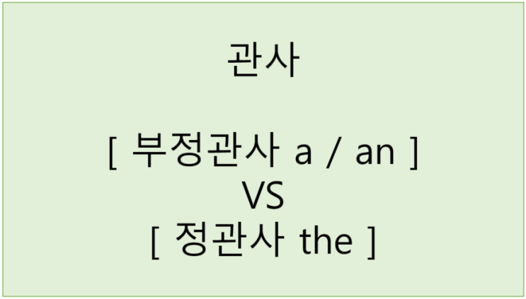  관사 a(an)/the 어떻게 써야할까요?<영잘>