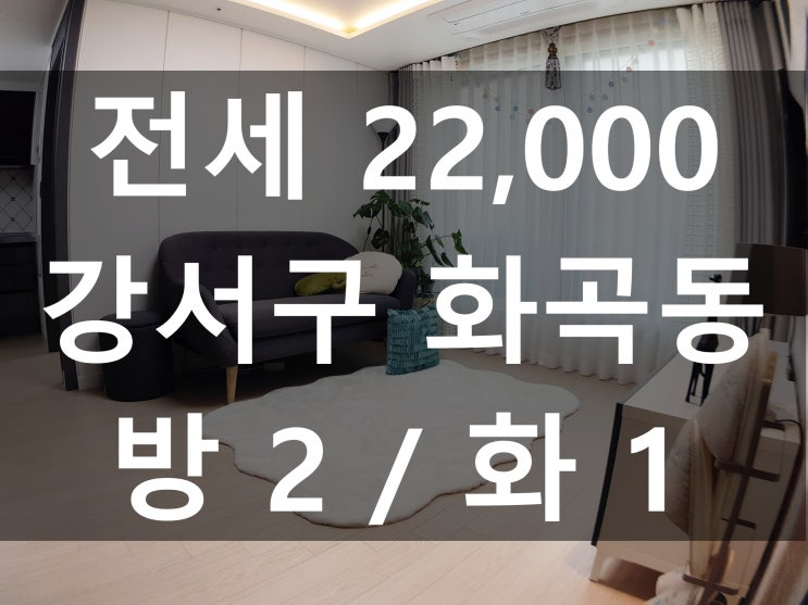  강서구 화곡동 신축오피스텔 신혼부부 최고! 정다운공인중개사사무소