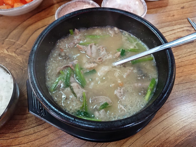  서울 개봉동/개봉역 '거목한방순대국' 한방순대국