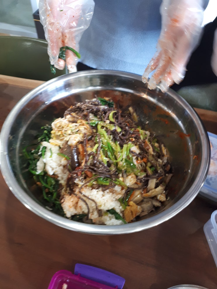  용인간호학원의 점심시간 엿보기