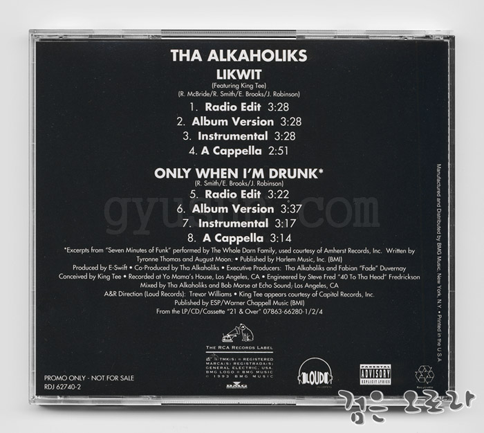 Tha Alkaholiks - Likwit (Promo CD Single)