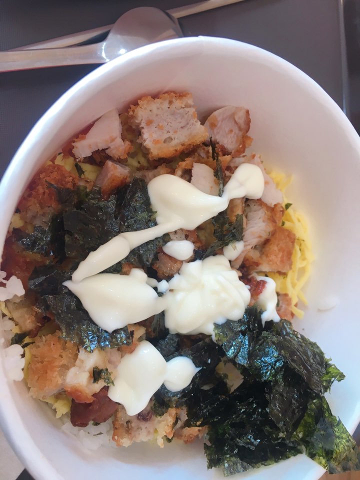  한솥도시락 돈치마요+교자만두