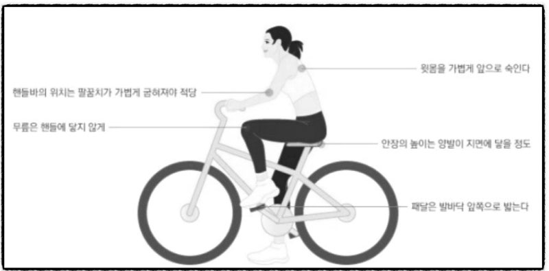 실내 자전거 타기전 스트레칭