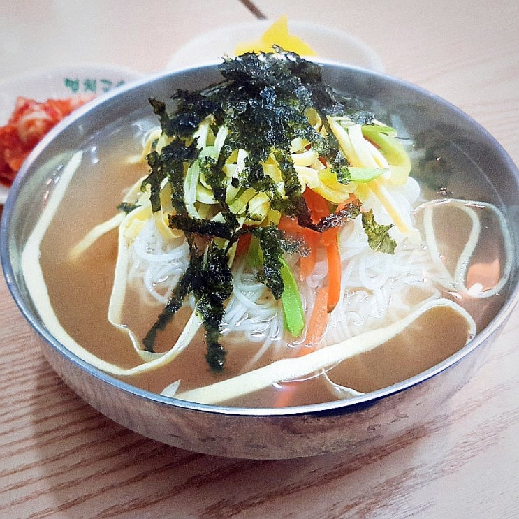  하남 미사 공릉동 원조 멸치국수 곱배기 사이즈!