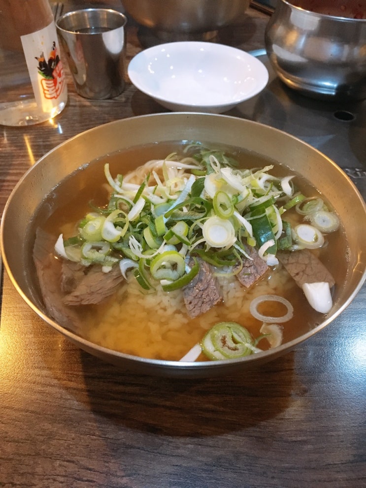  서울 중구 북창동 애성회관 한우곰탕