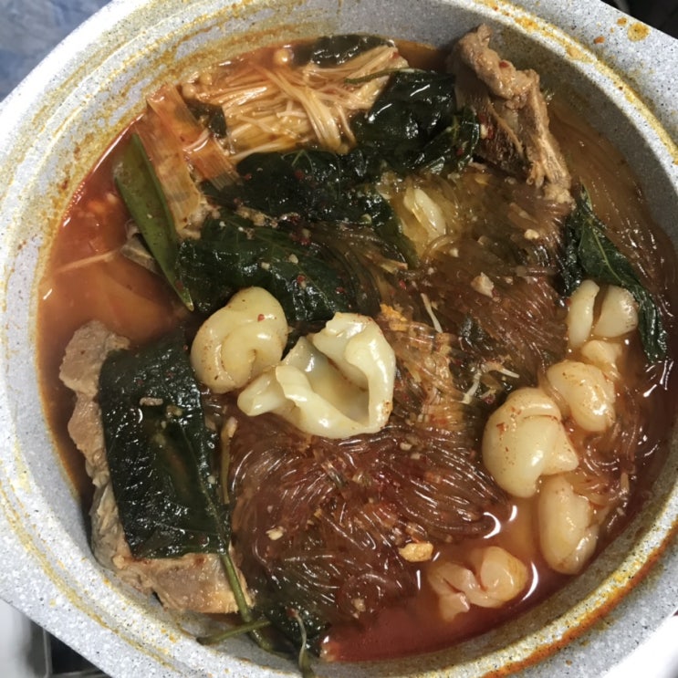  [강동구 길동 명일동 감자탕 배달 존맛 맛집 :맛나감자탕 명일점] 어차피 먹을거면 후회 없이 다 먹자