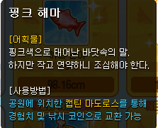  테일즈런너/공원/낚시/마도로스/해마
